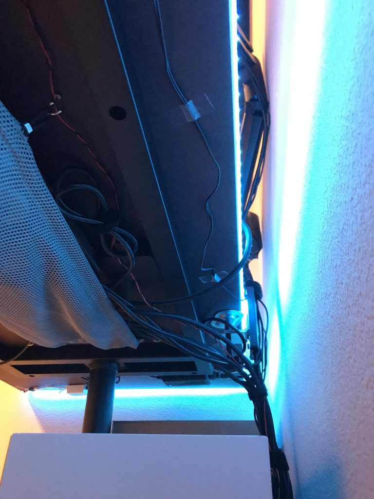 How To Hide Computer Cables  Battle Station Cleanup 